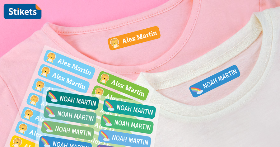 Iron-on Labels • Nametags4u